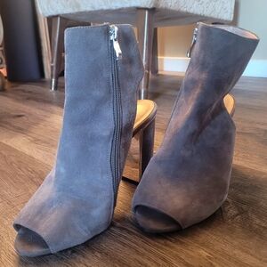 Open Toe Open Heel Booties